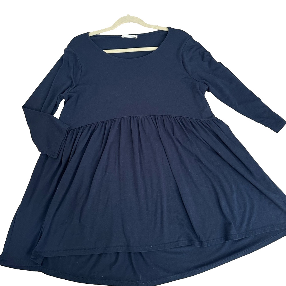 Zenana Soft Navy Blue Women's Tunic or Mini